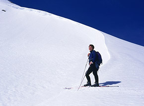 “Smile” (un’onda di neve nei pressi del Passo del Morretano).