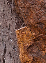 “Doubleface“ (spigolo di roccia nei pressi del Tizi n’Ouanoums).