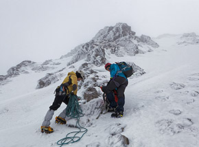 “Sosta …precaria“ (Canale Nord-Ovest del Forcellone).