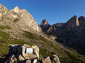 “Finisce sempre così…“ (vista dal Ciampac sulla testata della Valle de Vael).