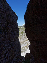 “Il profilo nascosto“ (Grotta dell’Oro).