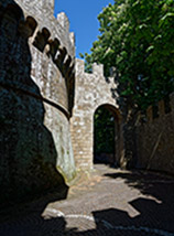 Ingresso basso al Castello di Torre Alfina.