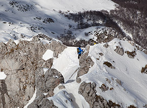 “Il tempo di un momento“ (Cresta Nord del Terminillo).