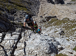 Uscita della Scala Pipan.