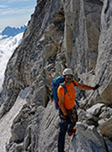 Sulla Via ferrata Monte Nero alla Presanella.