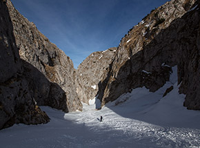 “Corridoio di luce“ (Fosso la Valle).
