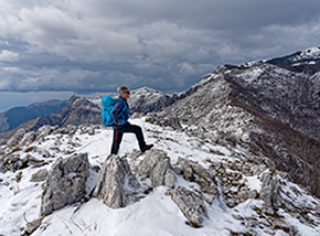 “Conquista effimera“ (sulla cima del Monte Vomero).