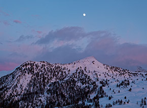 “L’ultimo raggio“ (Monte Corbioun).