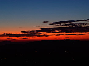 Tramonto sul Navegna 4.