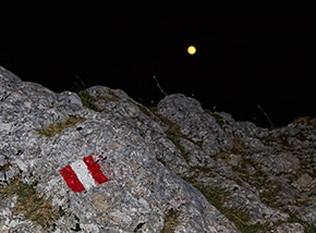 Luna piena sul Navegna.