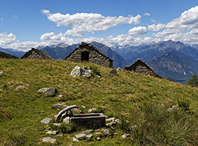 La fonte di Alpe Pieso.