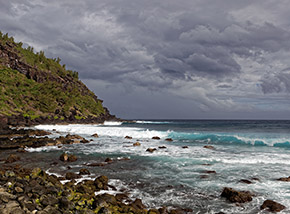 Scorcio della Grande Anse di Saint Pierre.