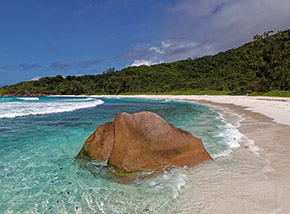 La paradisiaca Anse Coco.