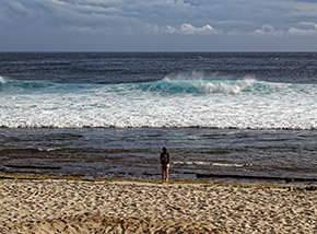 “A rimirar le onde“ (Grande Anse di Saint Pierre).