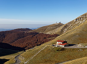 Il Rifugio Angelo Sebastiani al Terminillo.
