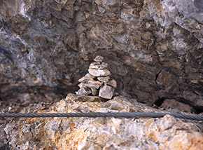 L’ometto più piccolo del Brenta (lungo la Via delle Bocchette Alte)