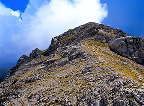 La Cresta Ovest di Monte Bicco, tra le pi&ugrave; belle dei Sibillini.
