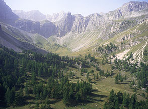 La valle del Lago Visaisa.