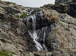 Cascate del Torrent Chalany sopra le Pisonet.