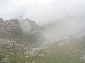 Se il buongiorno si vede dal mattino! (risalendo la Valey de Chalany).
