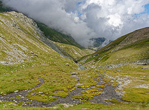 Il Torrent Ayasse e il suo vallone.