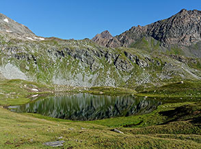 Il Lac Blanc in Haute Valey d&rsquo;Ayasse.
