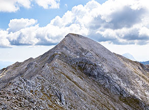 La brulla Cresta Nord-Ovest del Monte Tambura.