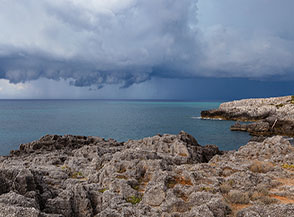 Gli scogli di Capo Grosso.