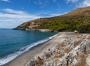 Cala d&rsquo;Arconte e la sua spiaggia.