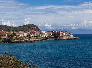 Marina di Camerota ripresa dalla Torre delle Viole.