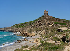 La Torre di San Giovanni di Sinis a Capo San Marco.