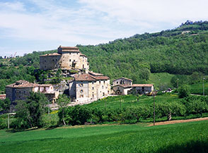 Castel di Luco, nei pressi di Acquasanta Terme.