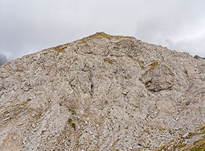 Versante Sud della Cima Bifida di Monte Faeto.