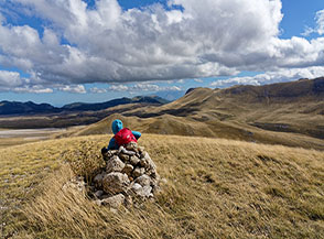 &ldquo;Tempo di ricarica&ldquo; (in cima a Monte Paradiso).