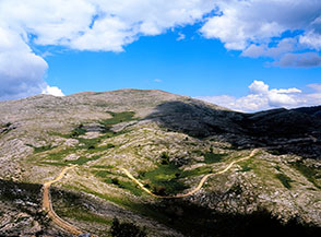 Monte Altino visto dalla Cima del Redentore.