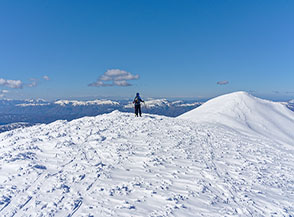 &ldquo;Infin giunti&ldquo; (Cima della Laghetta Sud o Cima Vaccareccia).