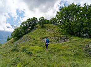 Sul filo della Cresta Est di Cima della Stretta.