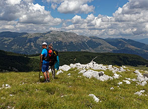 Sulla Cima di Lago Vivo.