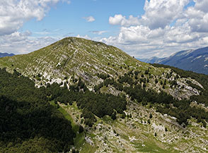 Monte Iamiccio visto da sud.