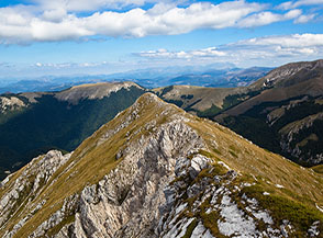 Cima Prato dei Sassi vista da sud-ovest.