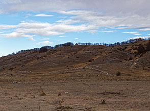 Scorcio sull&rsquo;area centrale del vasto Prato di Camposecco.