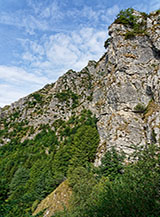 Scorcio sulle pareti della Bella Laita.