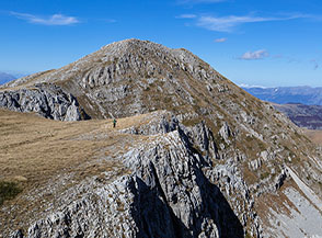 Serra Rocca Chiarano vista da sud.