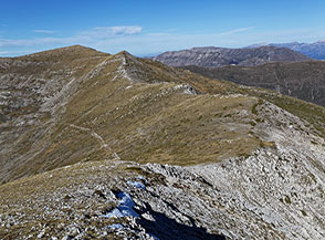 Vista verso il Costone della Cerasa.