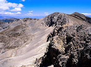 Scorcio sulla Cresta Nord-Ovest del Cafornia.