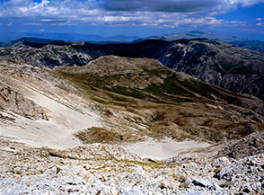 Affaccio sui vasti Pratoni del Cafornia.