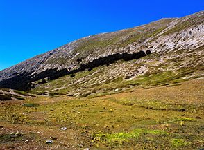 Una delle belle conche alpine che s&rsquo;incontrano nell&rsquo;Alto Vallone di Teve.