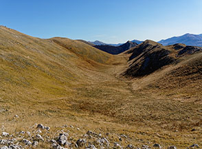 La dolce e sperduta Valle dei Monaci.