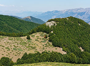 Vista su Colle d&rsquo;Acchione.