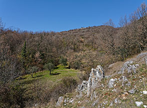 Scorcio su Fosso Castello.